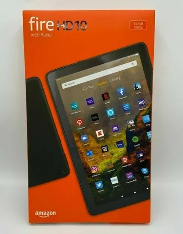 Tablet  Fire HD 10 2021 KFTRWI 10.1 32GB denim e 3GB de memória RAM