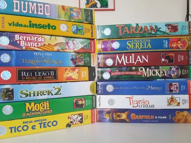 Vhs Original Meus Amigos Tico E Teco