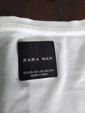 Camiseta ZARA  M/G. Original - Foto 2
