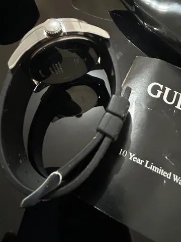 Vendo relogio  GUESS RALLY BLACK RUBBER  - Foto 4