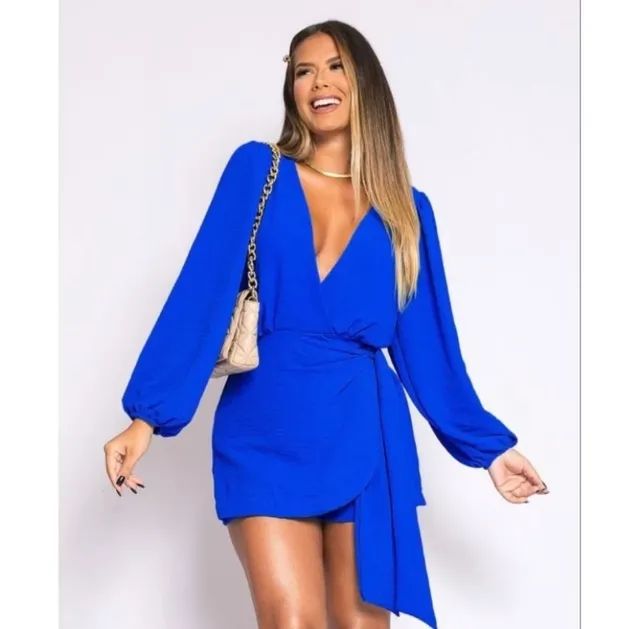 Macacão Crep Duna vermelho