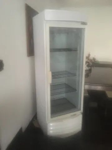 Freezer vertical porta de vidro congelados - Foto 5