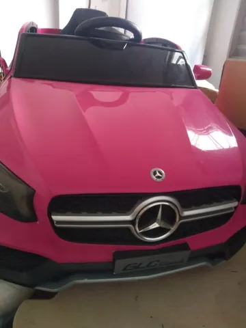 Carro Carrinho Elétrico Menino Menina Luxo Rosa Bateria