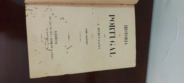 3 tomos da "História de Portugal" de A.Herculano - 2° e 3° edições - RARIDADE - Foto 3