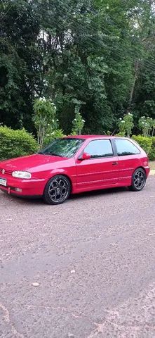 GOL GTI VERMELHO TURBO! ARO 18