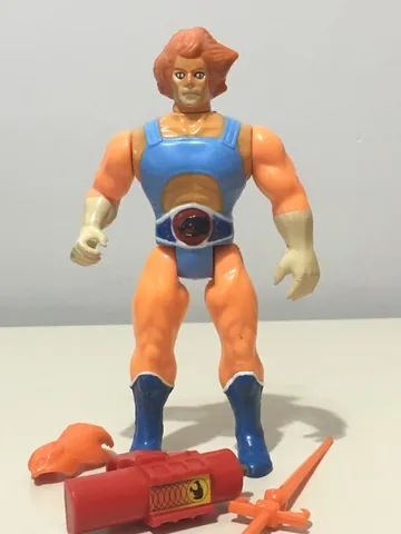 Boneco Lion Thundercats Glasslite Anos 80