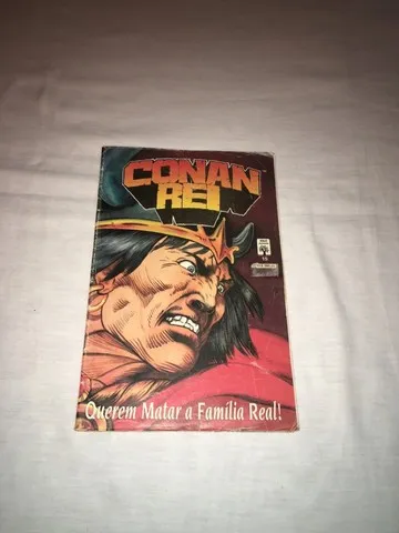 Hq Conan Rei Editora Abril número 15 ótimo estado 1991