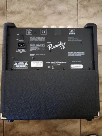 Combo Fender Amplificador de Contrabaixo Rumble 15 V3