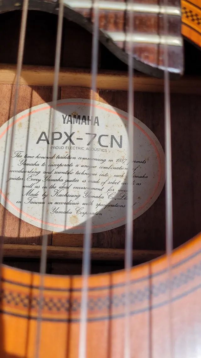 Yamaha APX-7CN | www.baloovolley.it