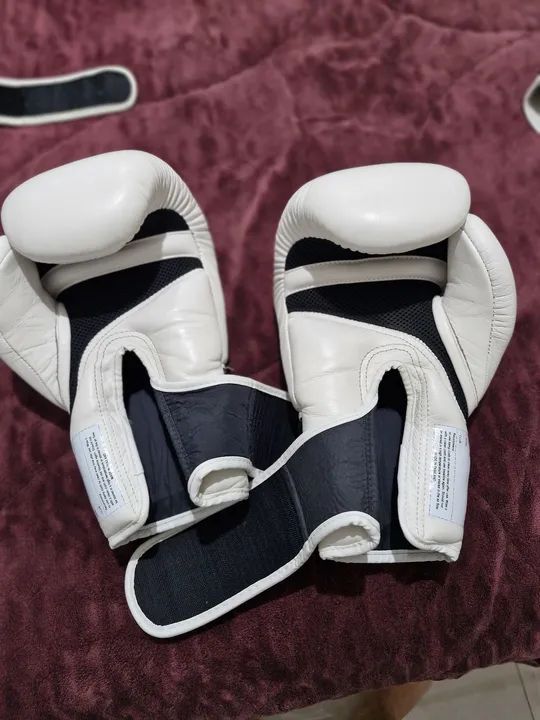 Luva e caneleira de muay thai top king - Foto 3