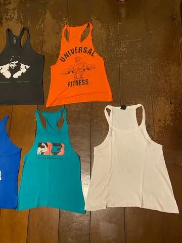 Lote de regatas, Nike, Hering e outras  - Foto 4