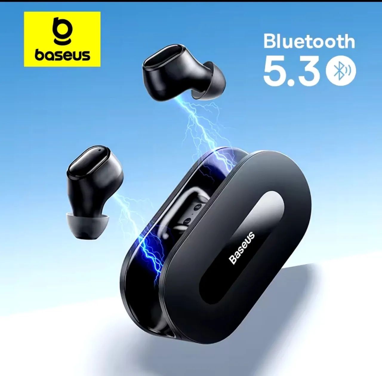 F. ouvido Baseus EZ10 novo original Bluetooth