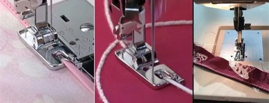 Sapata Pé Calcador Bainha Enrolada  Máquina De Costura - Foto 4