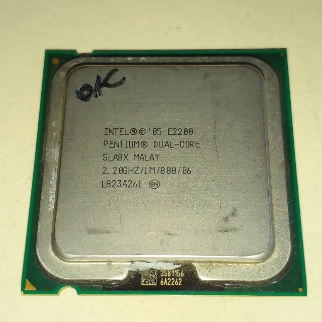 Processador Pentium Dual Core E2200 2,2Ghz (Soquete 775)
