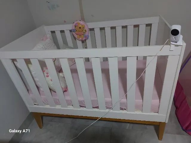 Berço que virá mini cama com colchão  - Foto 3
