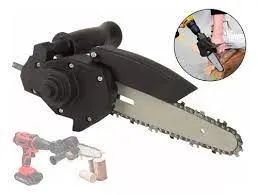 Adaptador Motosserra Moto Serra Mini Para Furadeira Parafusadeira - Foto 3