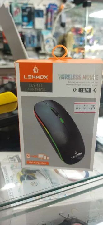 Mouse sem fio recarregável 