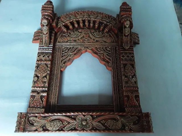 Janela exotica decorativa Indiana importada Jarokha Rajasthani Original - Foto 2