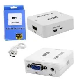 CONVERSOR VGA Para HDMI 1080P áudio e vídeo  LEY-77