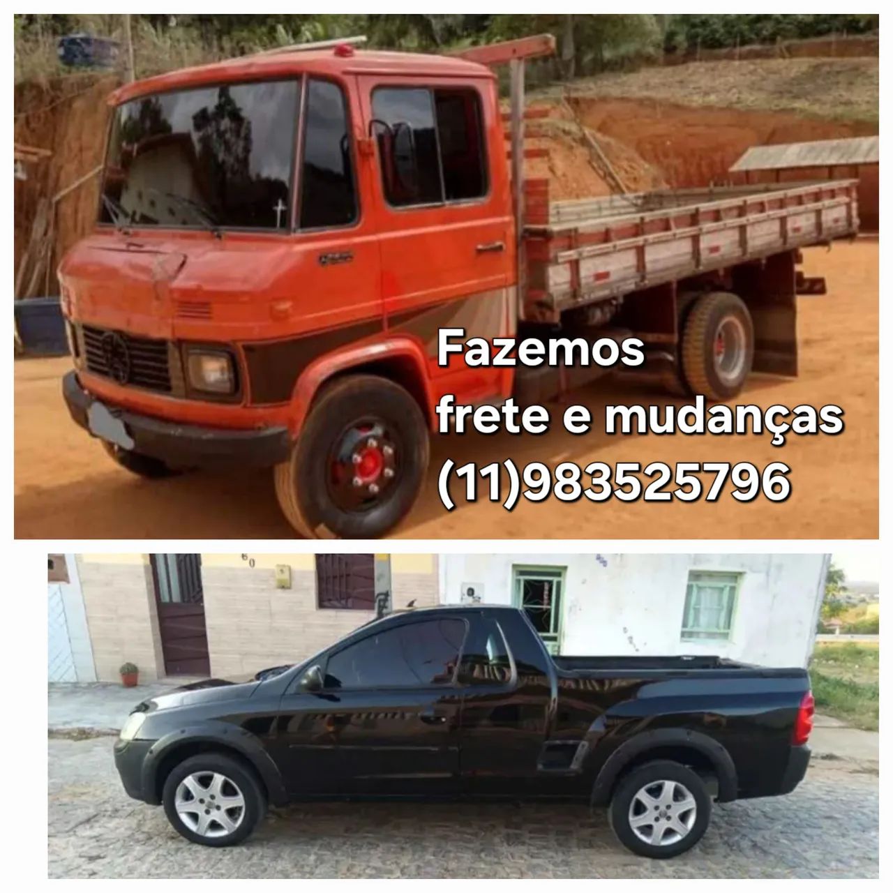Frete e mudança  * 