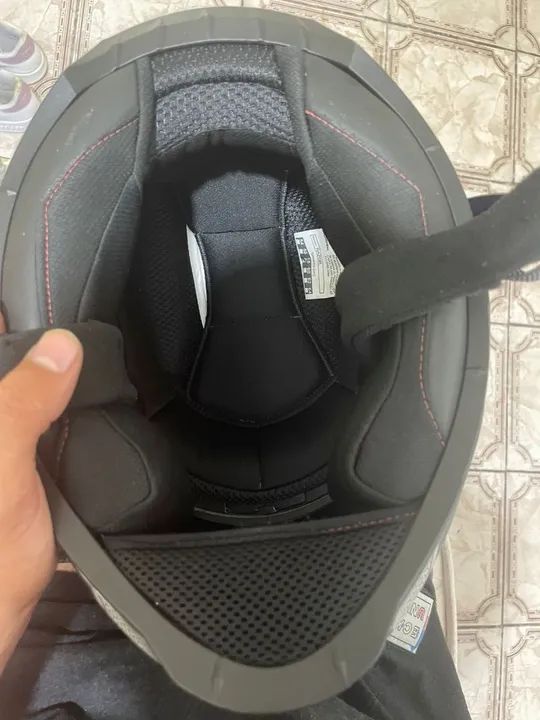 Capacete Moto Norisk - Roxo Rosa - Foto 3