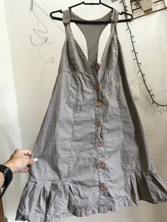 Vestido Casual Bege - Foto 2