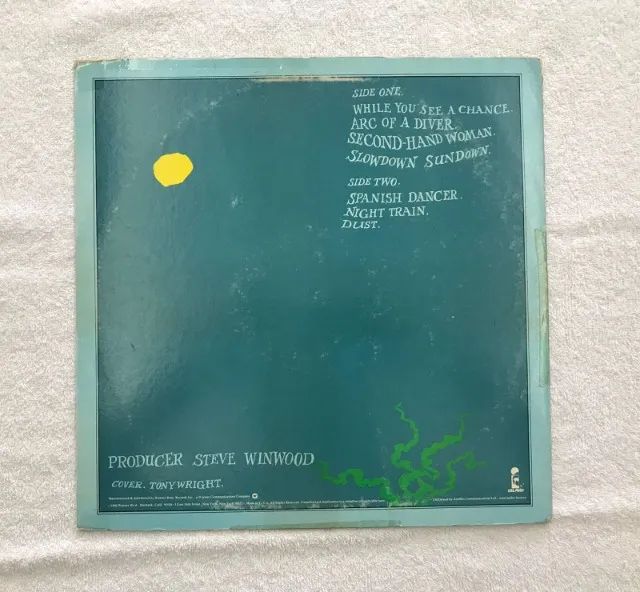 Disco de Vinil Steve Winwood Arc Of A Driver - Importado - Foto 2