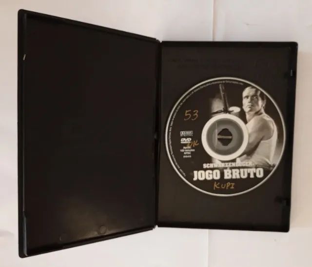 DVD Jogo Bruto Arnold Schwarzenegger 1ª Tiragem - Foto 2