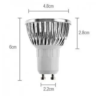 Led Dicroica 3w Gu10 Branco Frio Spot 3w - Foto 2