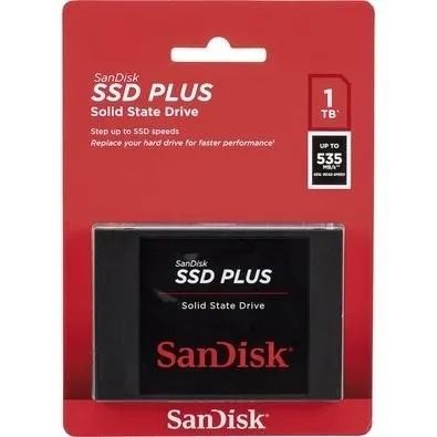 SSD SanDisk Plus 1TB - Desempenho - Armazenamento -Alta Velocidade Loja Coimbra Instalamos - Foto 5