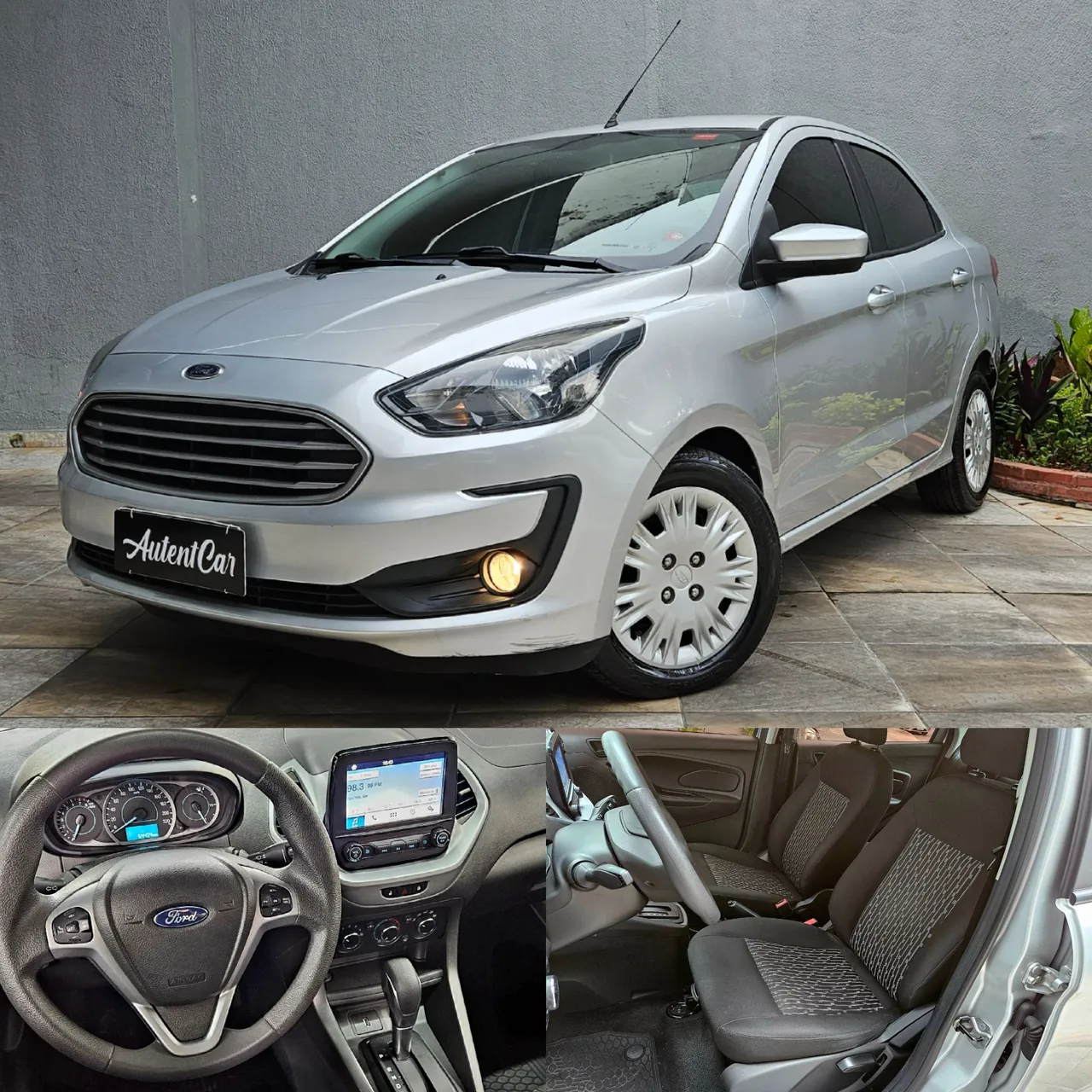 FORD KA 1 5 SEDAN AUTOMÁTICO 2020/2021 (IPVA 2025 PAGO)