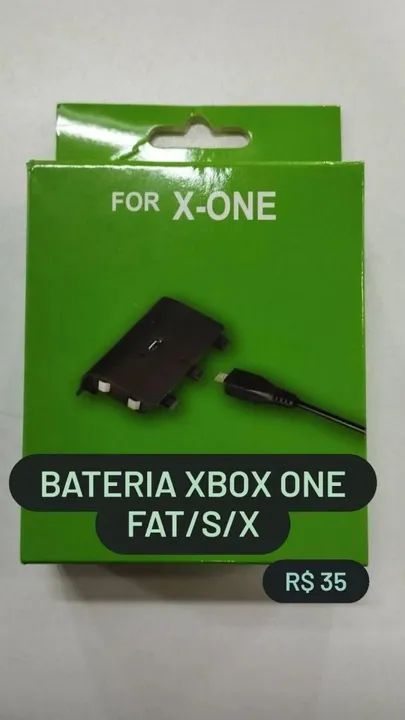 Bateria Xbox One - Play & Charge Kit Ac: Cartão!