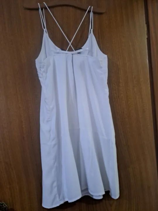 Vestido branco - tamanho M - Foto 2