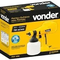 PISTOLA DE PINTURA VONDER ELÉTRICA PEV 400 220V - Foto 2