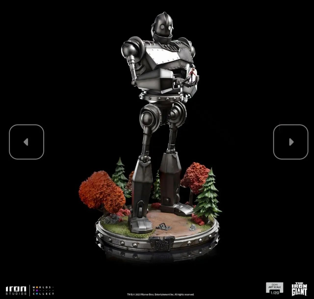 Iron Giant & Hogarth Hughes Iron Studios - Foto 2