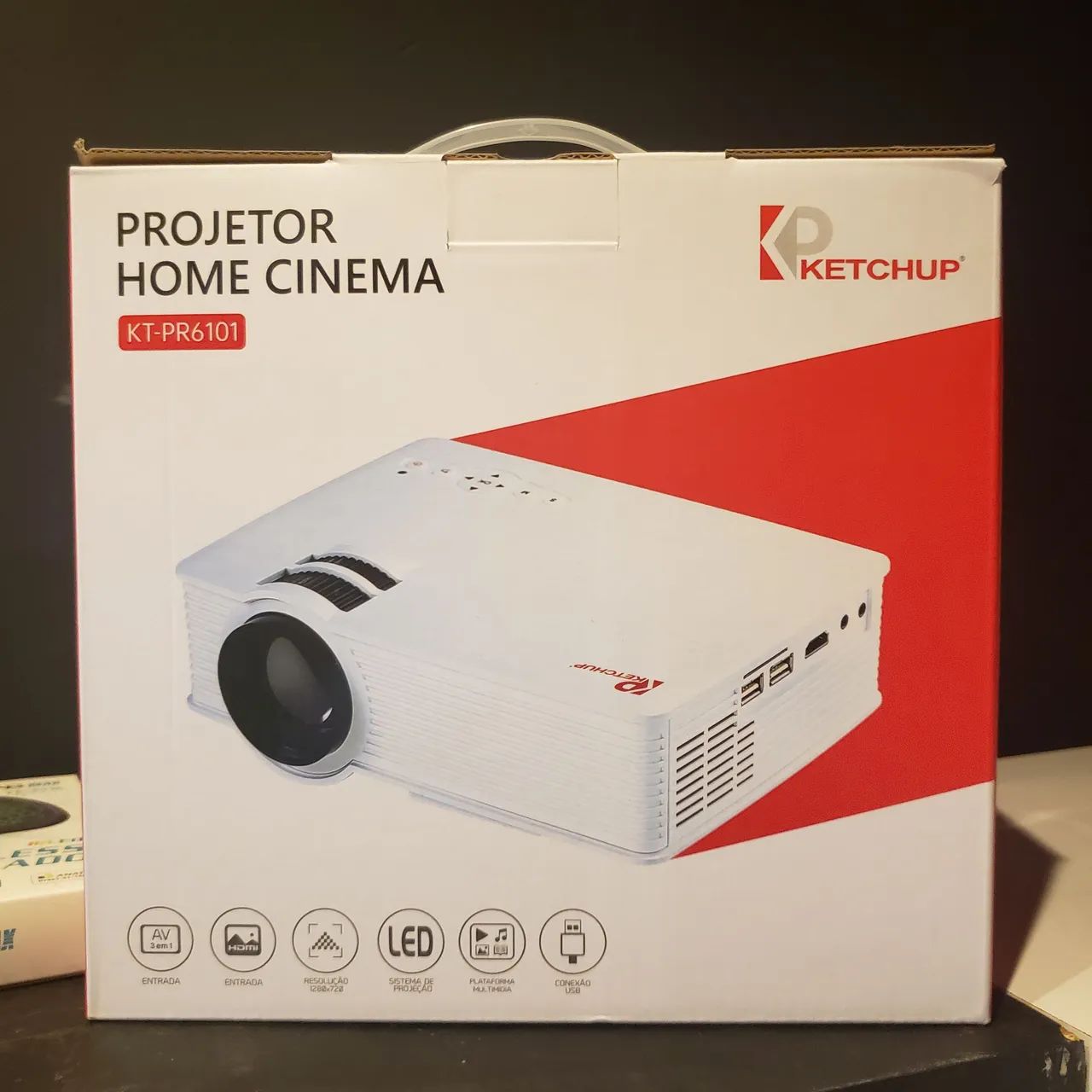 Projetor portatil com hdmi