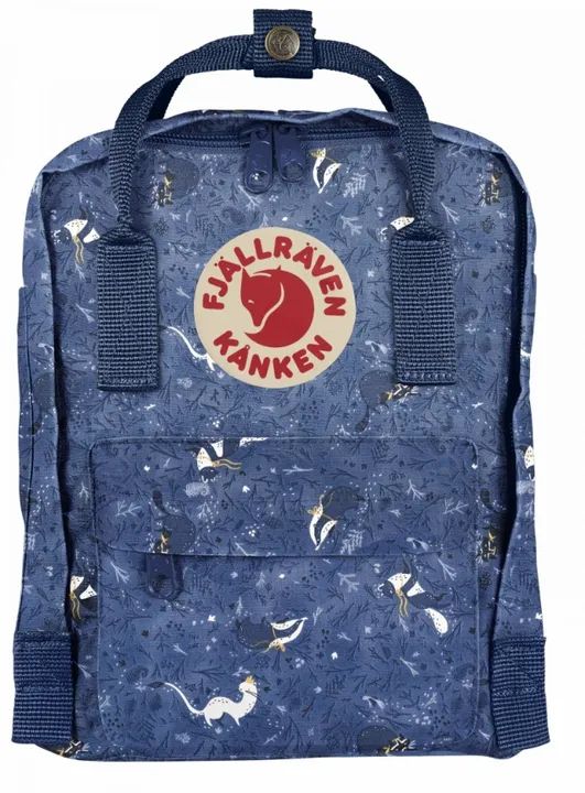 Mini Mochila Fjallraven Kanken Art Raposa Do Artico Nova