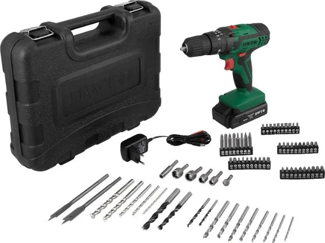 Parafusadeira Furadeira 12V Profissional Dwt Vonder com Impacto + Maleta com 74 acessórios - Foto 5