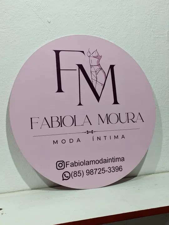 Placa personalizada para interior de loja - Foto 3