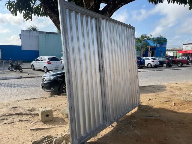 Portão de correr com social  - Foto 4