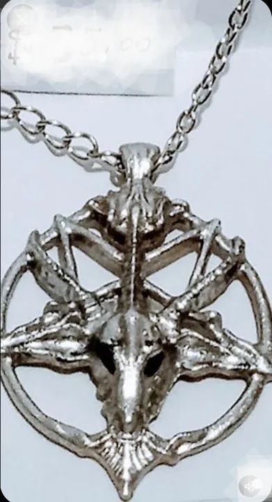 Pingente Baphomet jóia feminina  - Foto 2