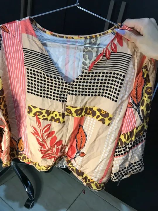 Blusa feminina estampada - Foto 2