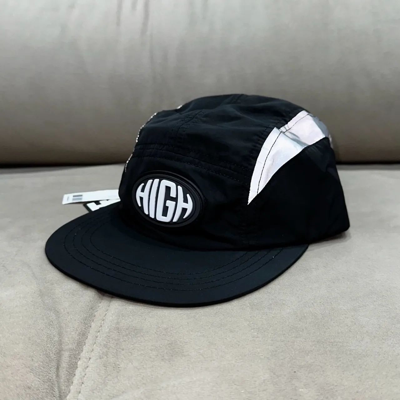 Boné High Company 5 Five Panel Inflated Black Preto Refletivo Original