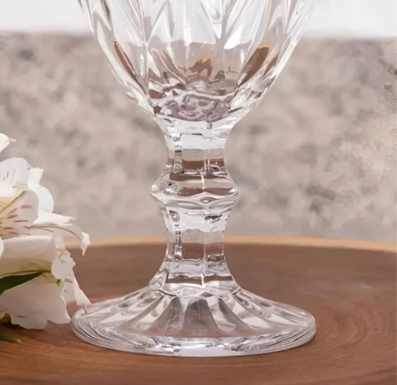 Jogo de Taças de Vidro para Vinho - 6 Peças - Foto 3