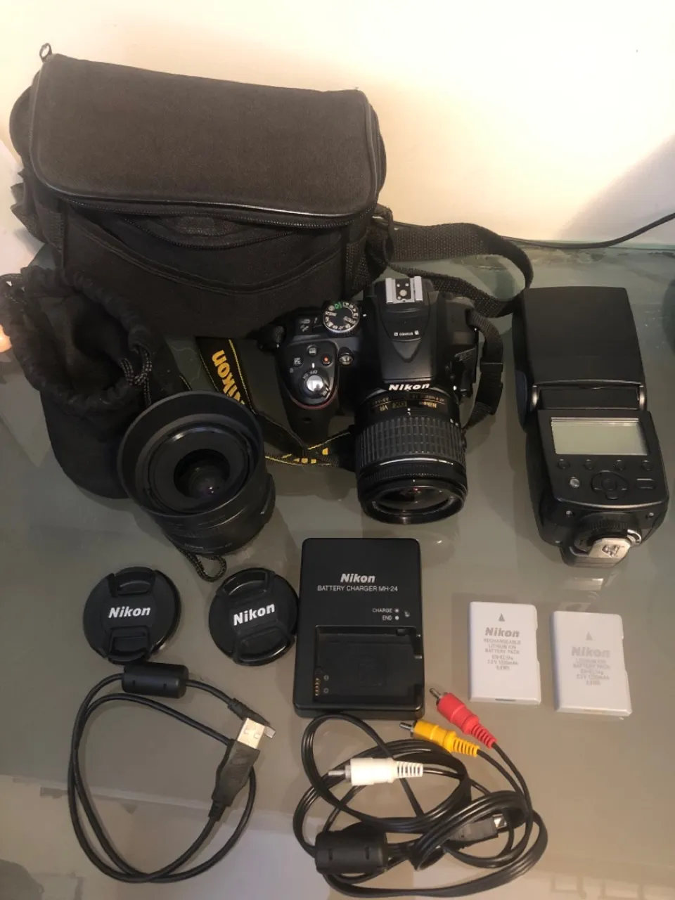 Kit Nikon D5300 + lente 35mm