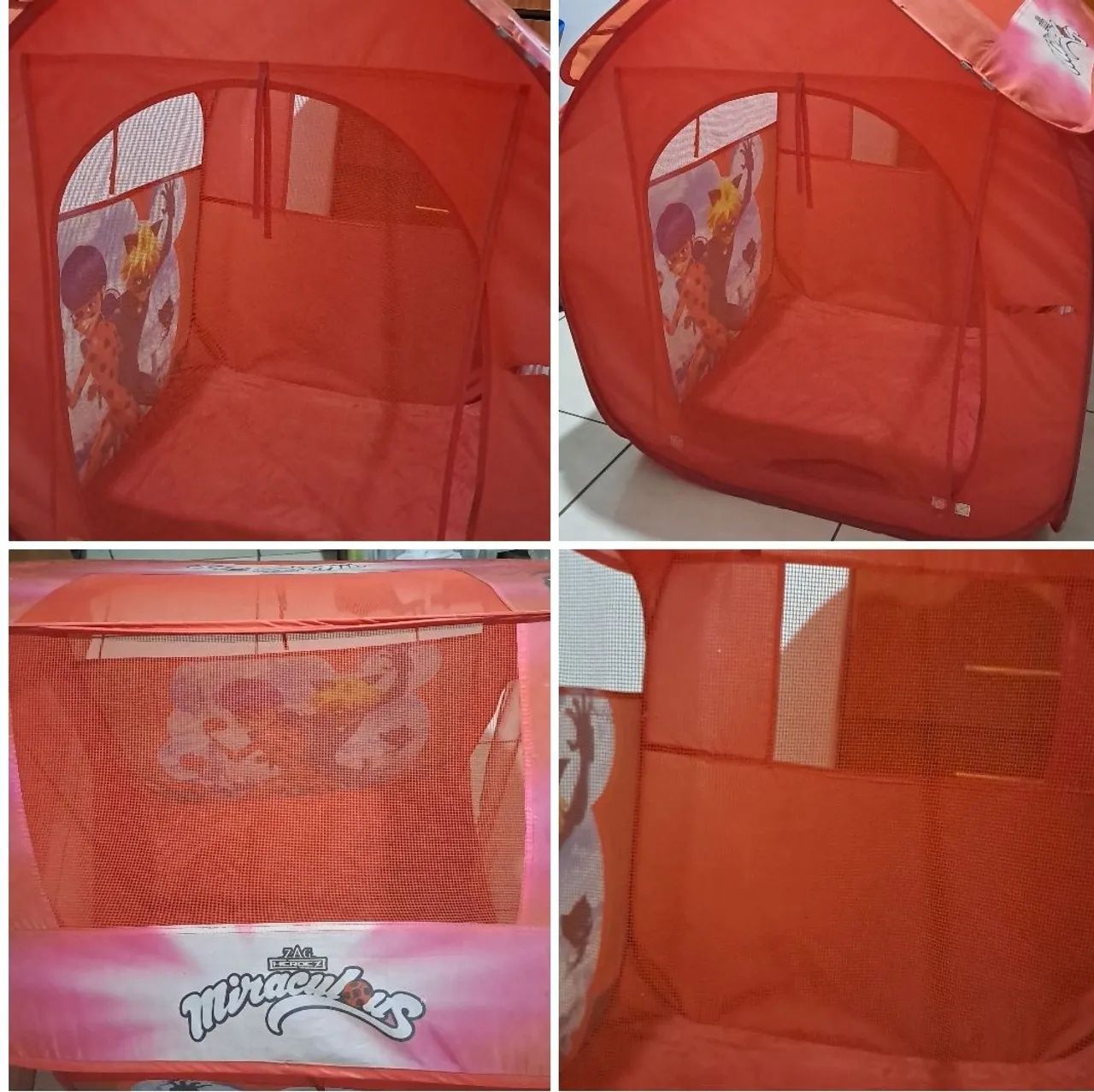Barraca Infantil Miraculous - Pronta Entrega!