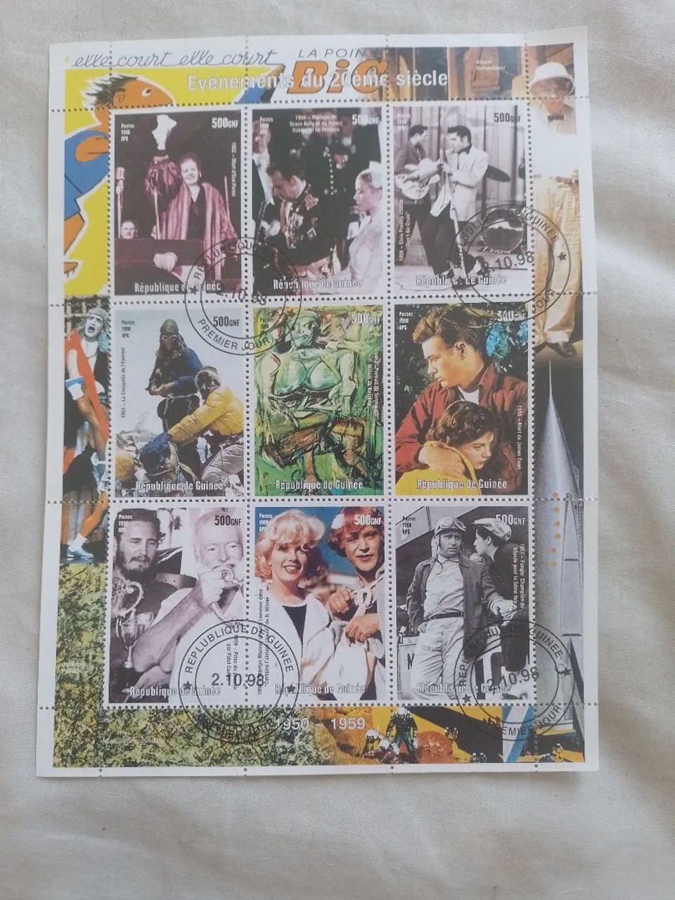 Lote de selos Elvis Presley. - Foto 4