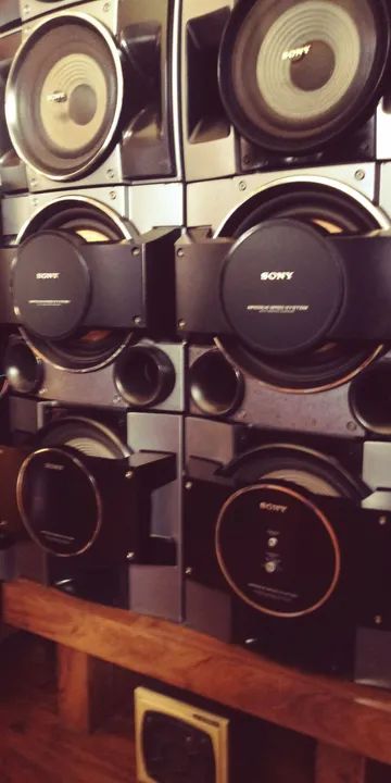 Torre de 12 caixas 12, Sony  MHC GTR 8 MP3 Player e USB - bluetooth!Leiaaaaa - Foto 6
