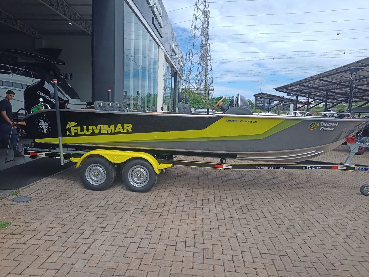 Lancha Fluvimar Cherokee 220 - Nova - Foto 10