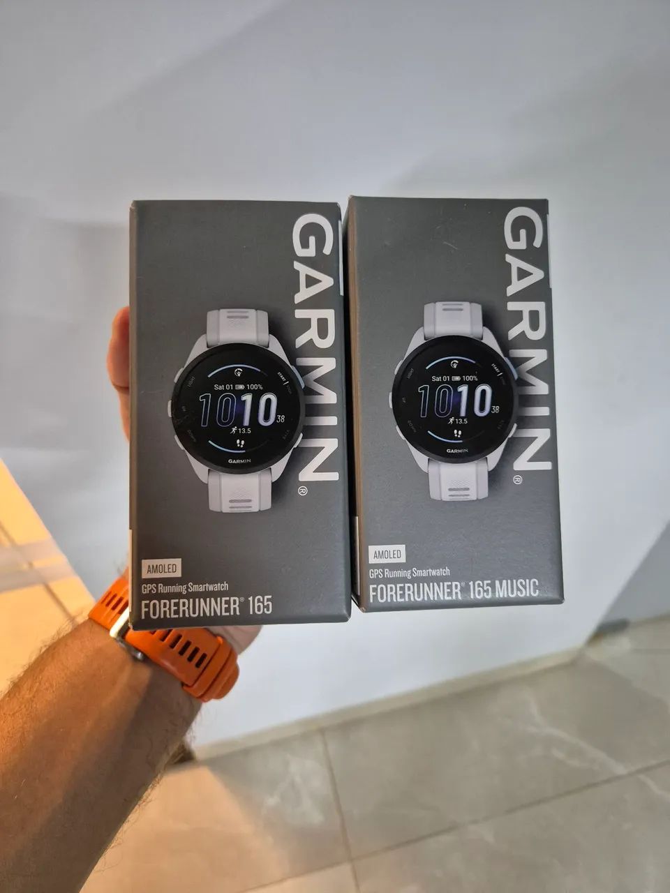 Relógio Garmin Forerunner 165 Branco 
